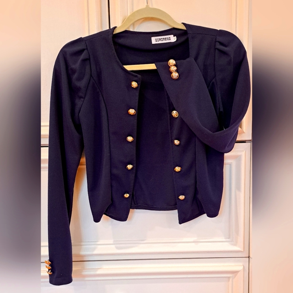 Navy Cardigan